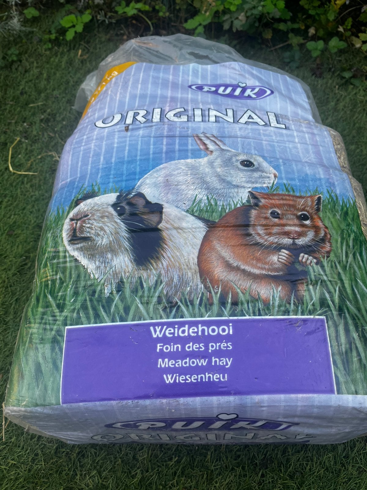 Weide hooi, Ophalen, Nieuw