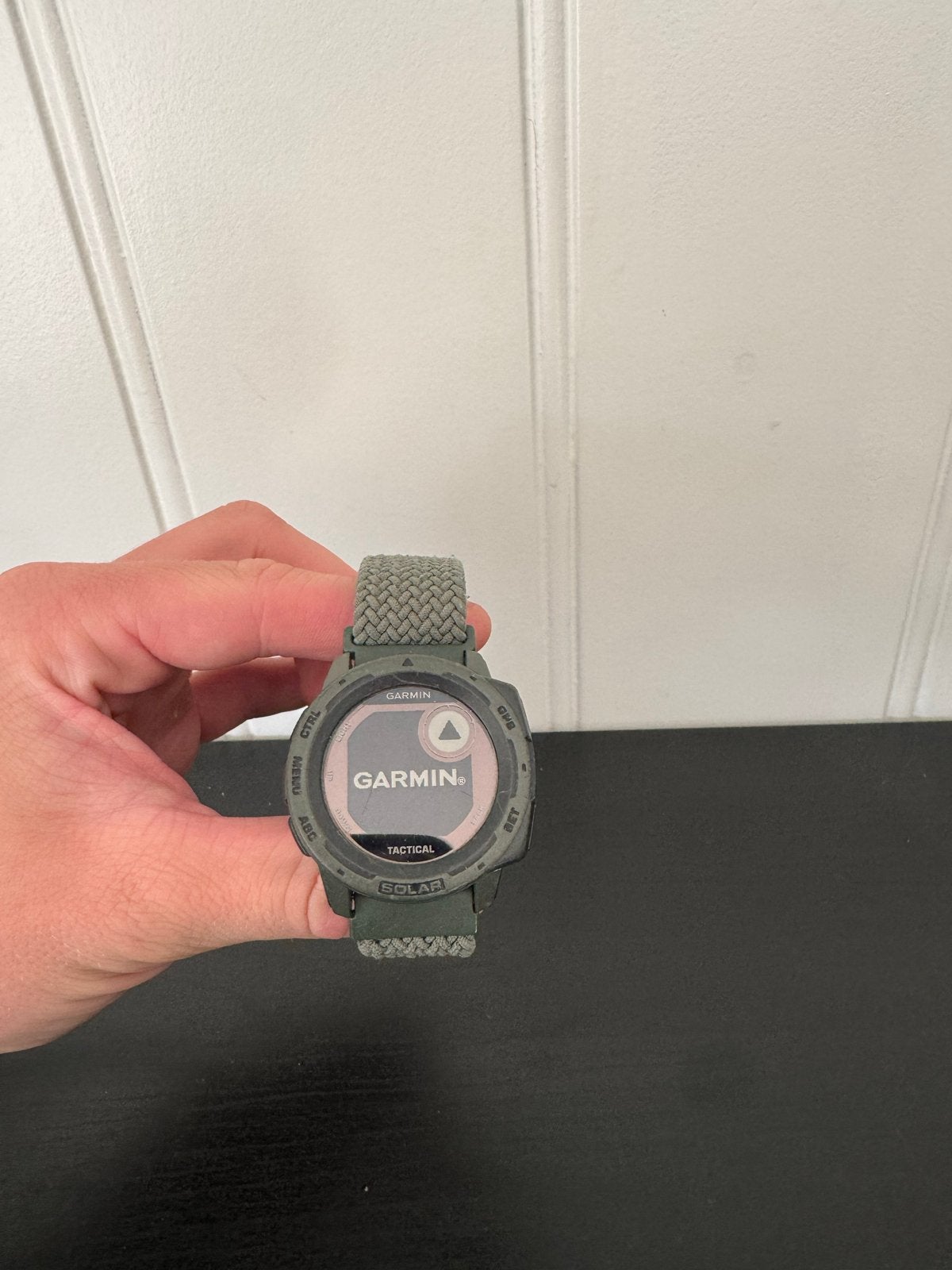 Garmin Instinct Solar Tactical Groen - Gebruikt, Ophalen of Verzenden, Waterdicht, Groen, Afstand