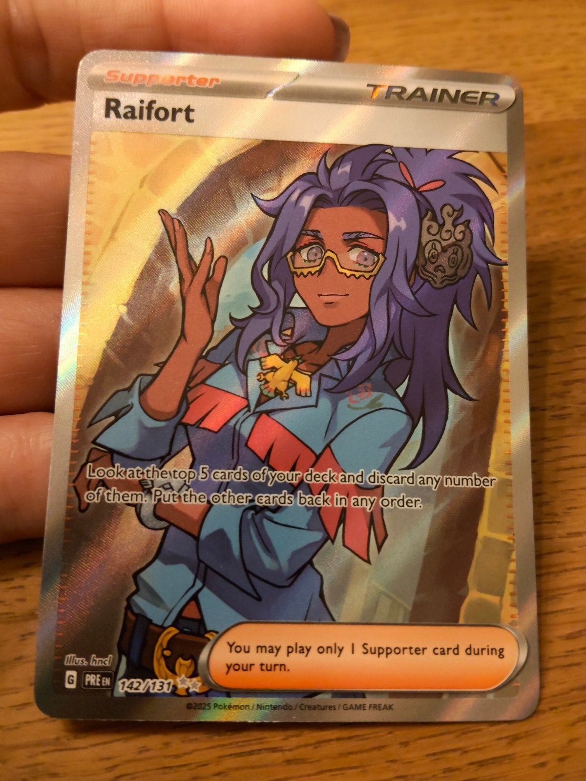Raifort full art trainer, Ophalen of Verzenden, Zo goed als nieuw, Losse kaart