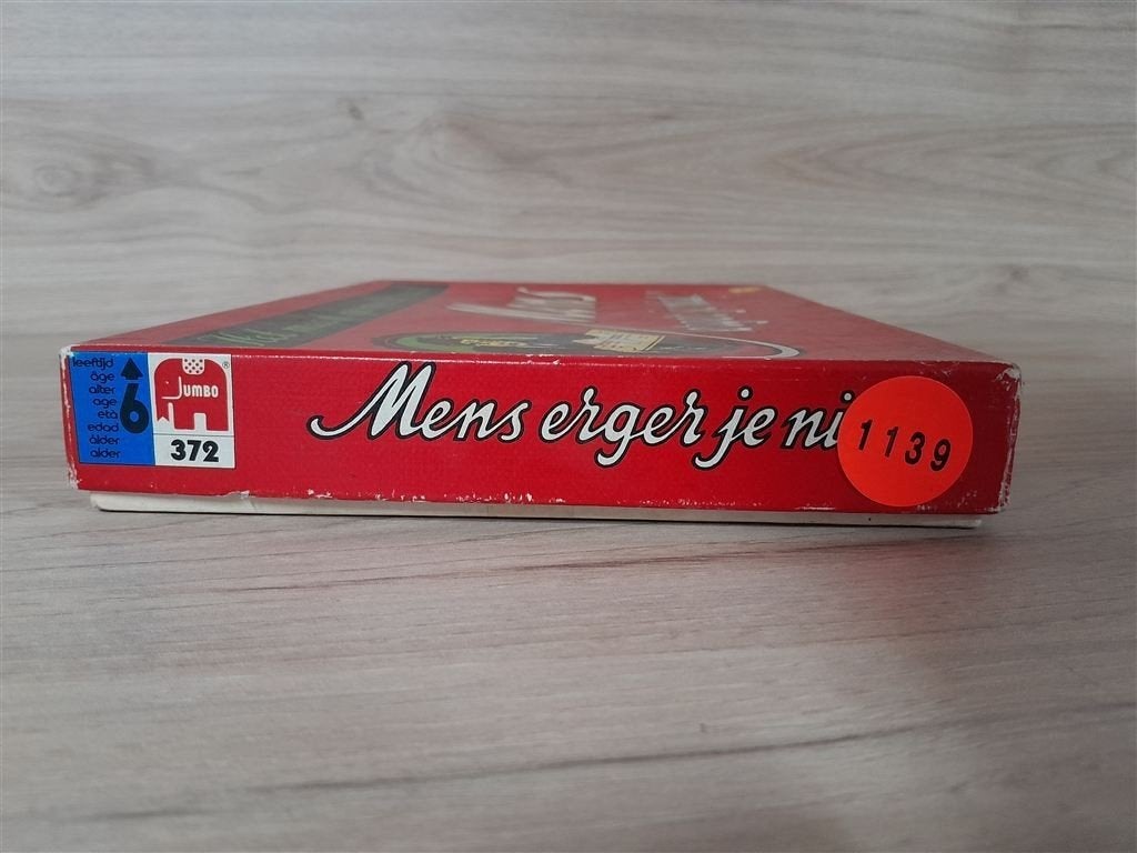 mens erger je niet orgineel jumbo [s1139], Verzenden, Zo goed als nieuw