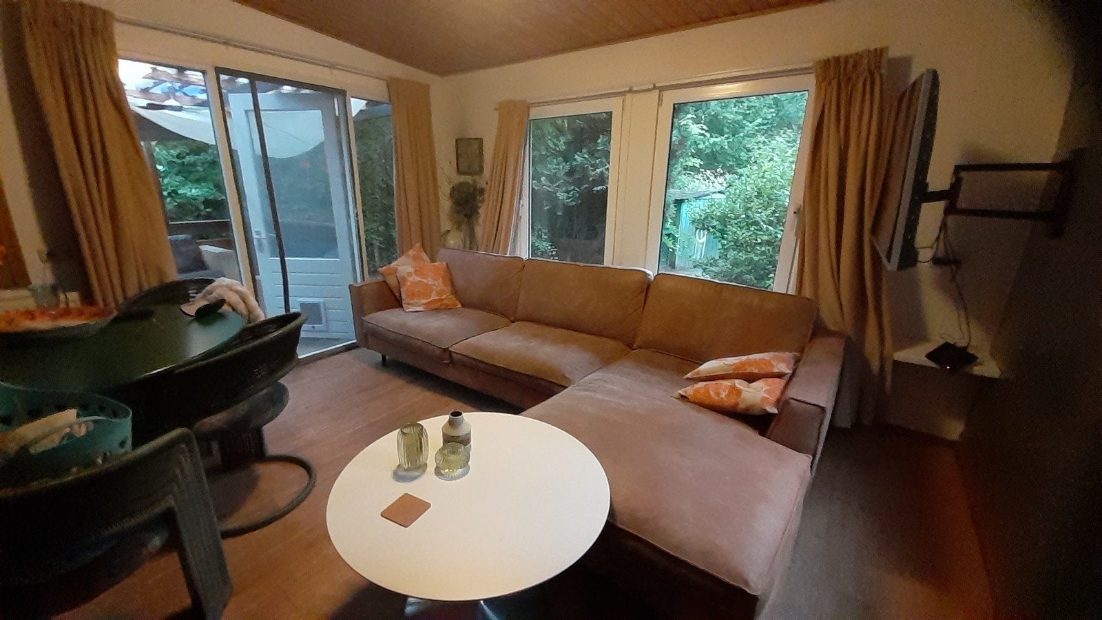 Loungebank 3 meter breed, Ophalen, Gebruikt, Overige materialen