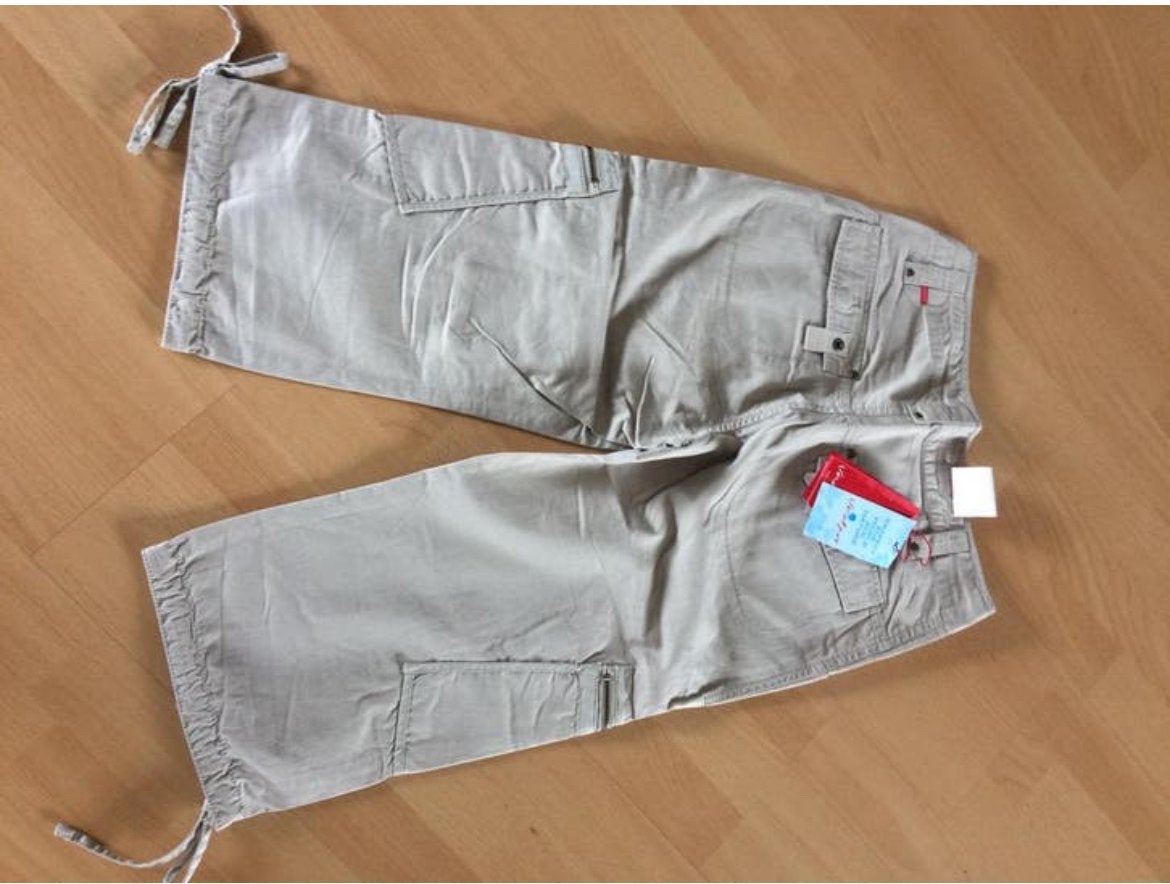 Nieuw maat 34 /S stoere zomerbroek van Jackpot 3/4 lengte, Beige, Nieuw, Ophalen of Verzenden, Driekwart