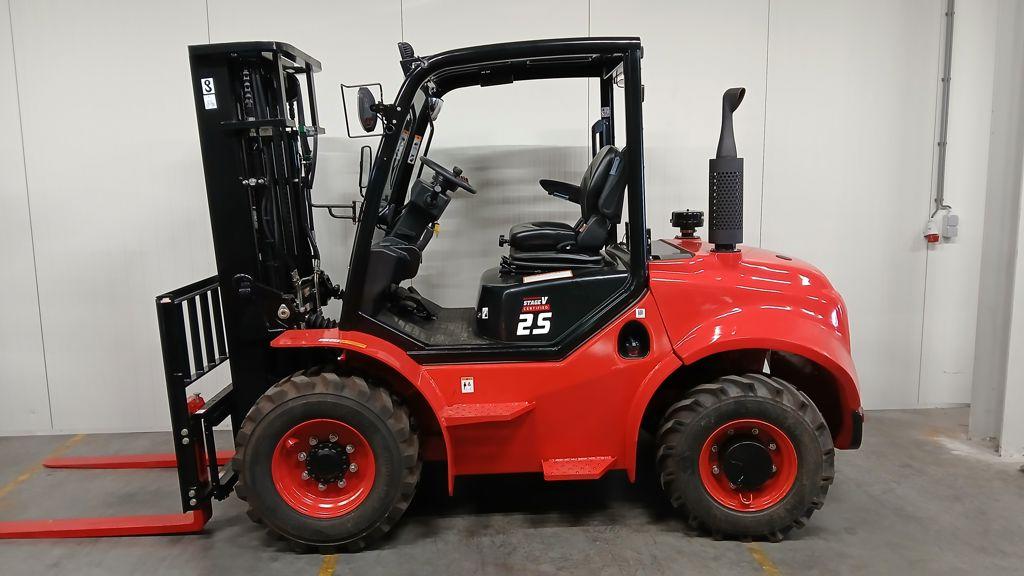 Hangcha CPCD25-XW98C-RT4 4X4 Heftruck, Zakelijke goederen, Machines en Bouw | Heftrucks en Intern transport, Heftruck, Diesel