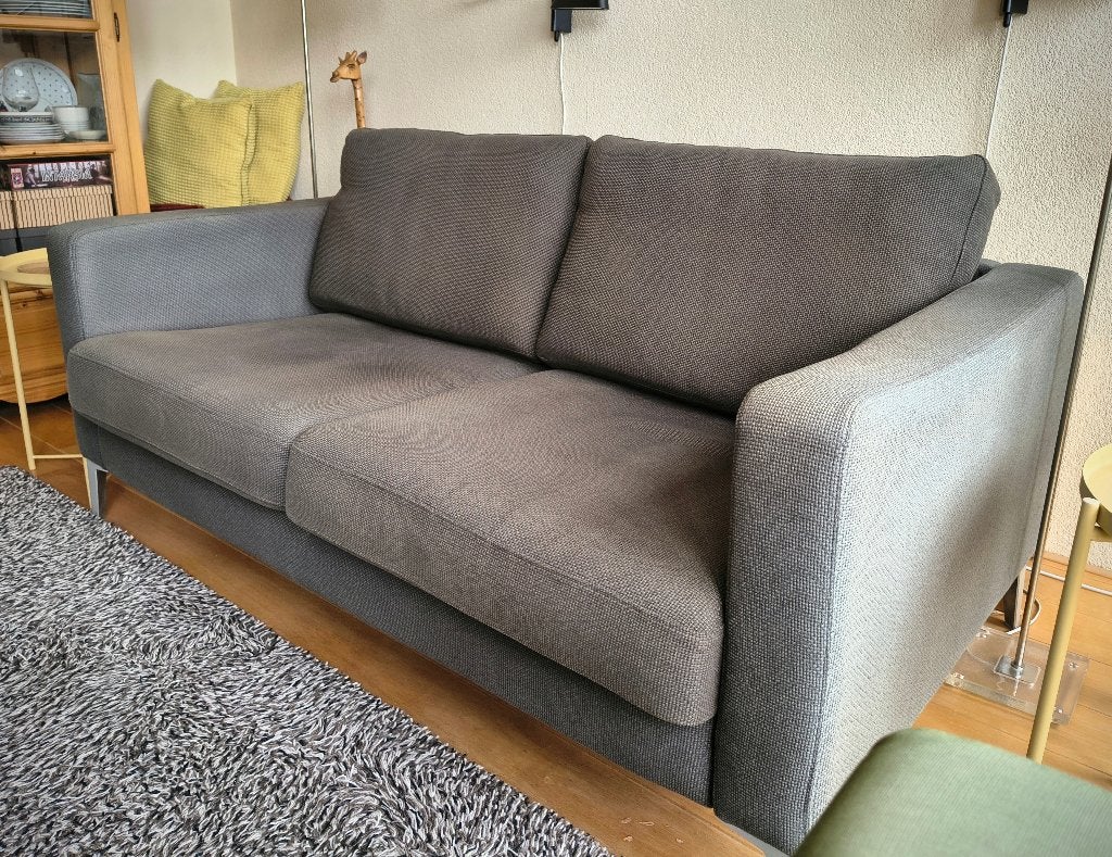 IKEA 2-zits bank Karlstad, Ophalen, Gebruikt, 150 tot 200 cm, Tweepersoons
