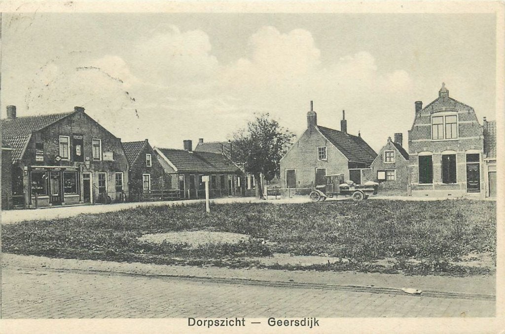701-188-029 Geersdijk Dorpszicht, Verzenden, Voor 1920, Zeeland