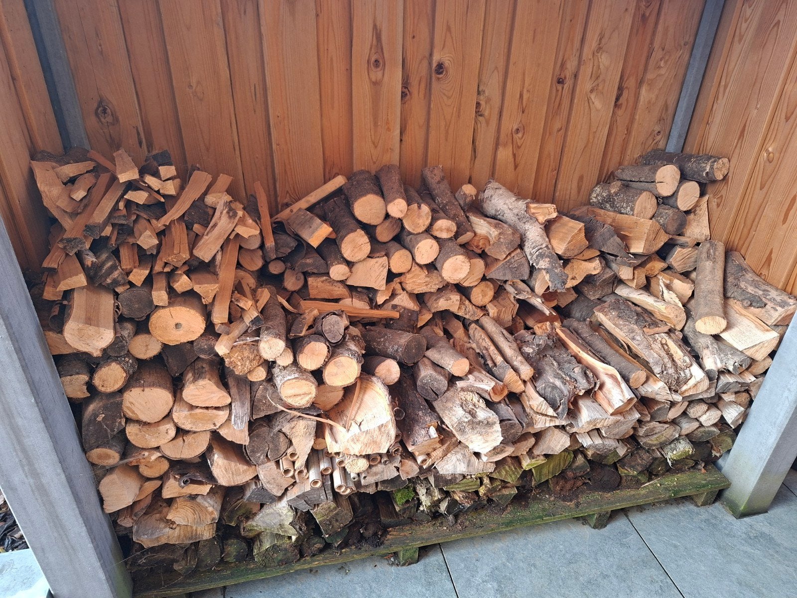 Haardhout of brandhout divers, 3 tot 6 m³, Ophalen