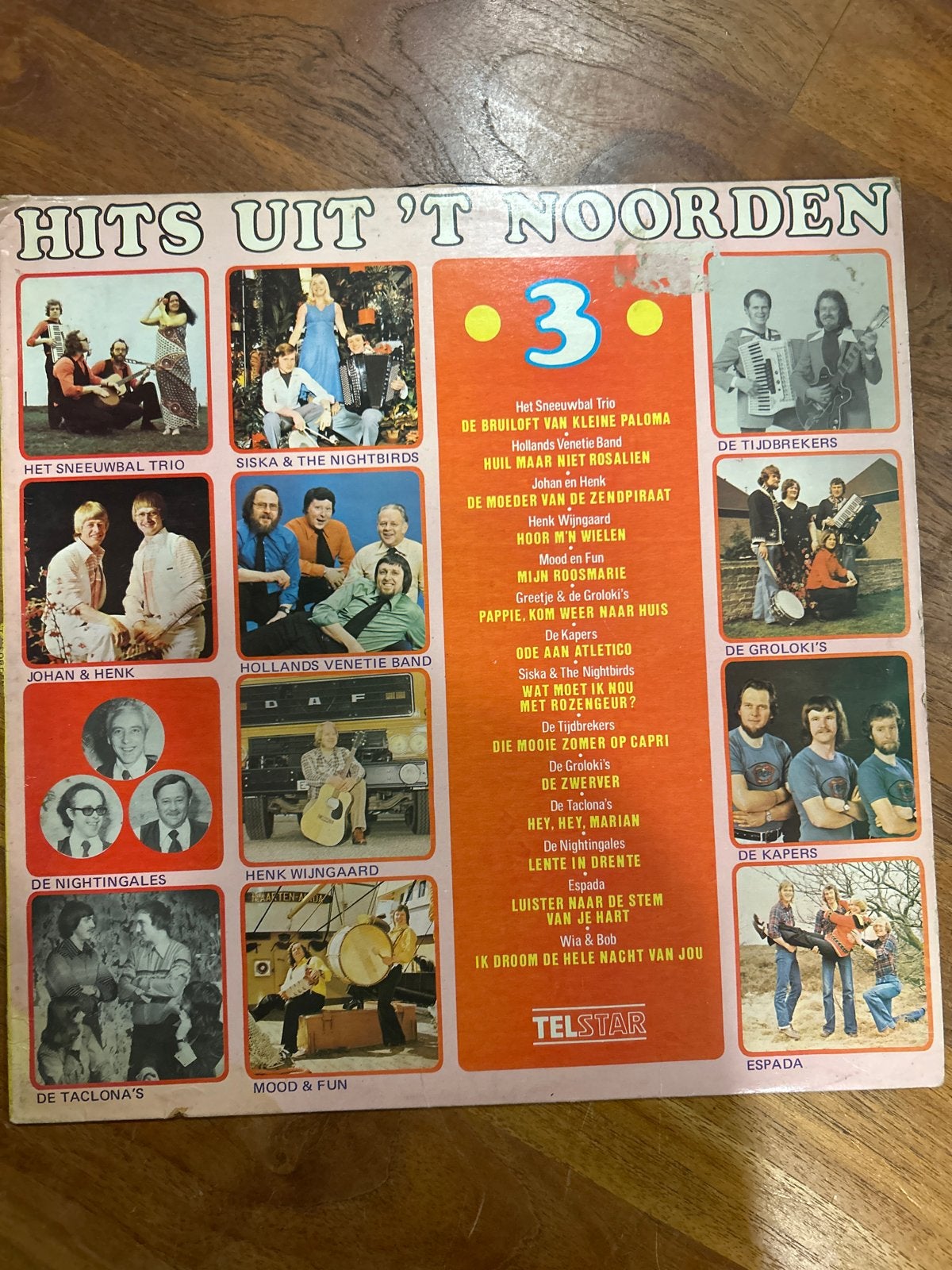 Hits uit 't Noorden 3 - Diverse Artiesten LP, LP, Gebruikt, Pop, Ophalen of Verzenden