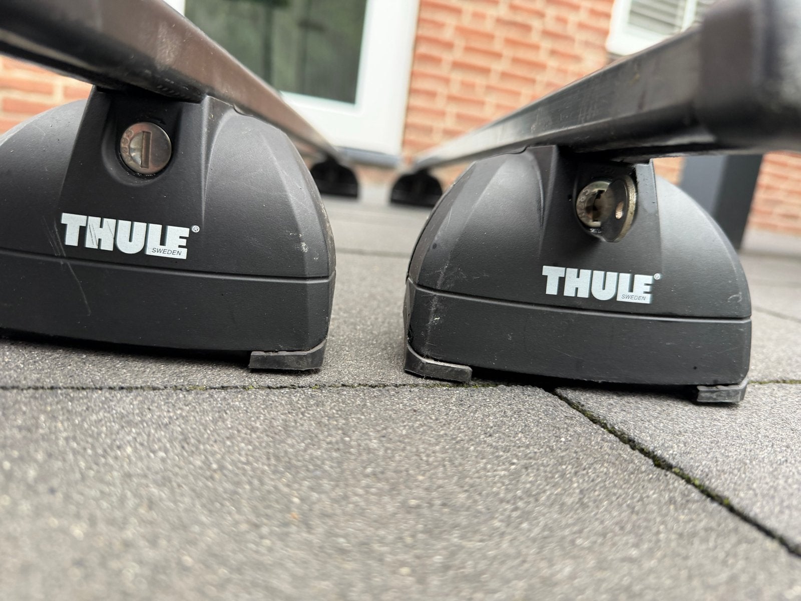 Thule dakdragers Audi A4 B8 Avant, Auto diversen, Dakdragers, Ophalen of Verzenden, Gebruikt