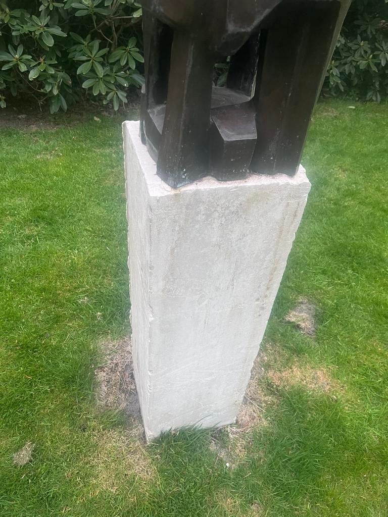 17 Kalkstenen Sokkels, Ophalen, Gebruikt