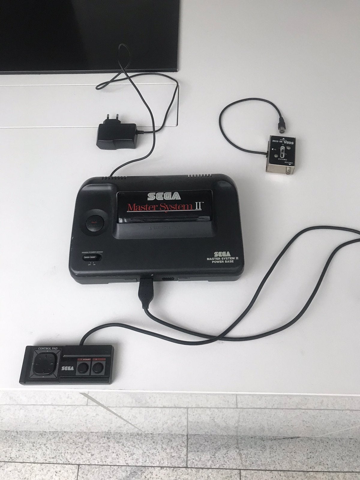 Sega Master System met controller en aansluitkabels, Ophalen, Gebruikt, Met 1 controller, Master System