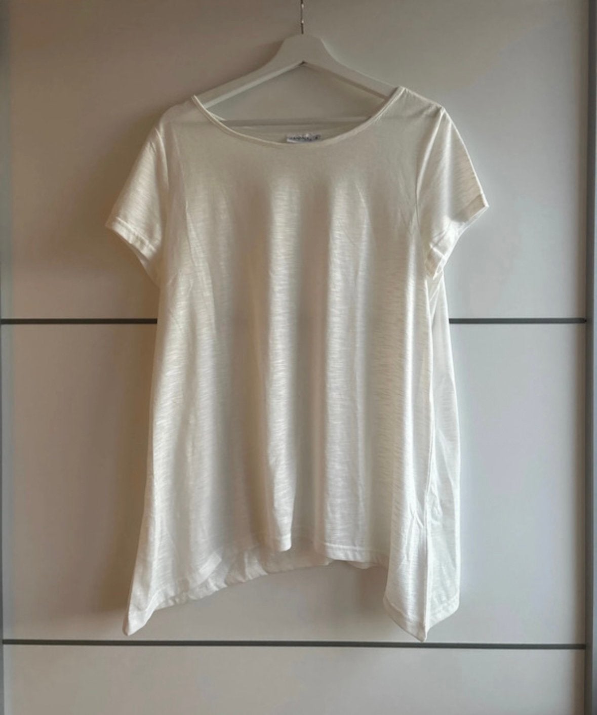 Shirt M, Ophalen of Verzenden, Zo goed als nieuw, Wit, Korte mouw