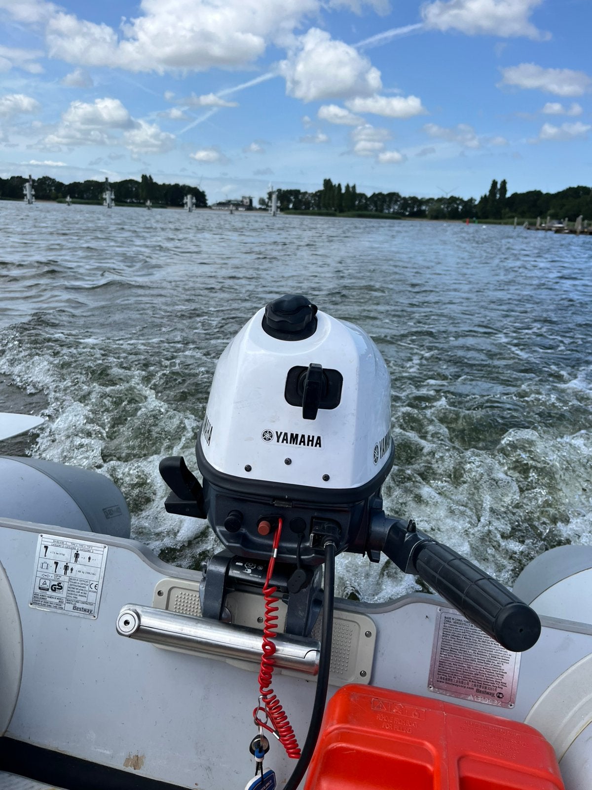 Foto 7 van Prachtige rubberboot 280 met een Yamaha 5 4 takt compleet