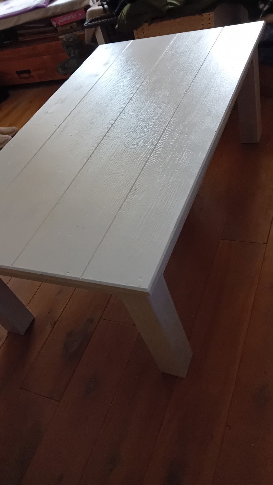 Grenenhouten Salontafel., Ophalen, Ikea Grenenhout.