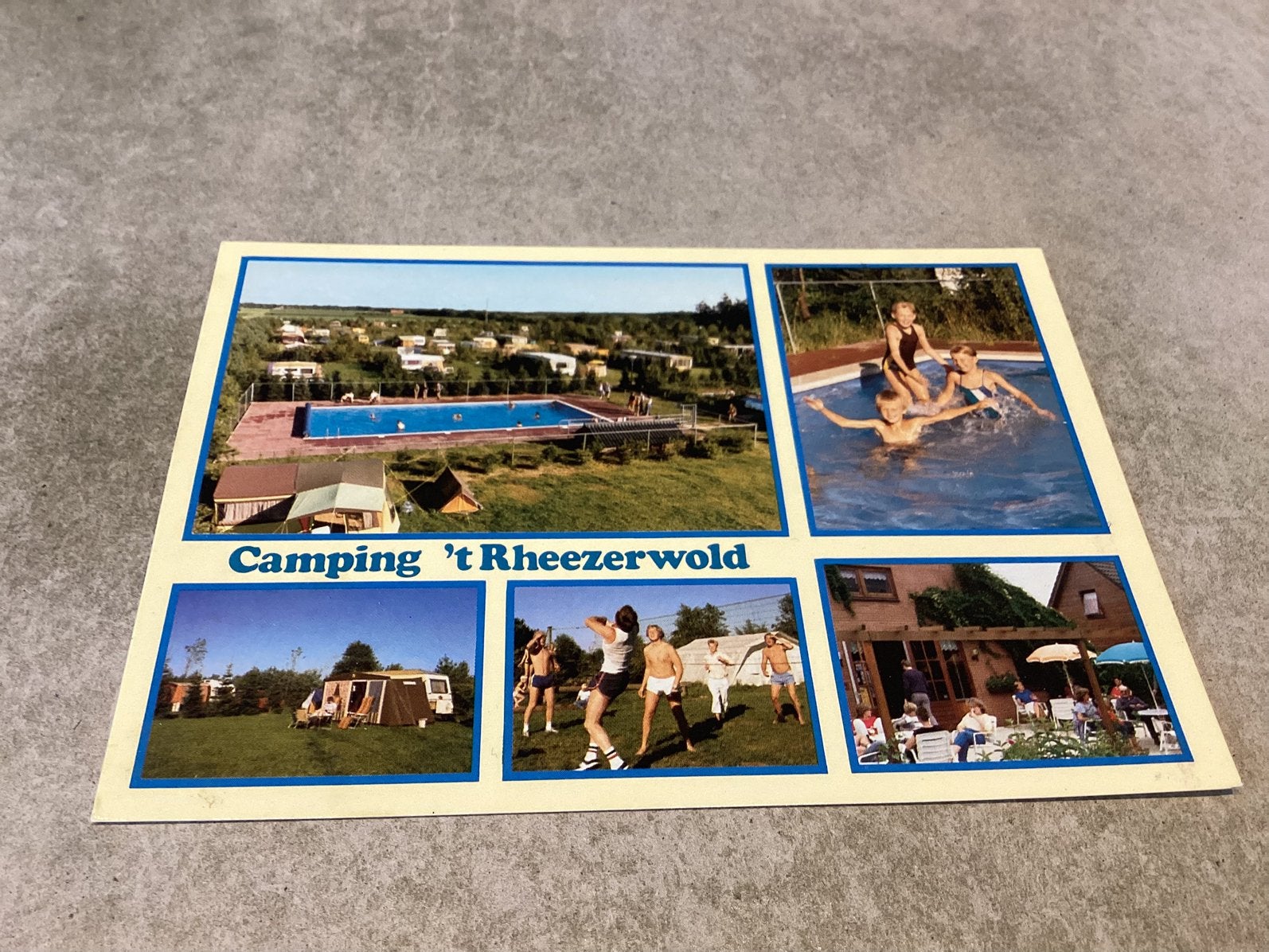 Hardenberg.     Camping ‘t Rheezerwold, Ophalen of Verzenden