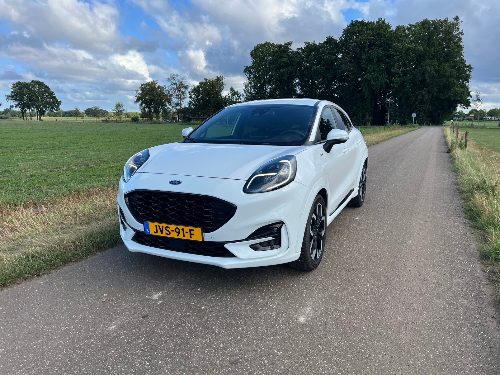 Ford Puma| ST-Line X | Garantie | Nieuwe all season banden, Auto's, Ford, Voorwielaandrijving, Puma, Leder en Stof, Wit