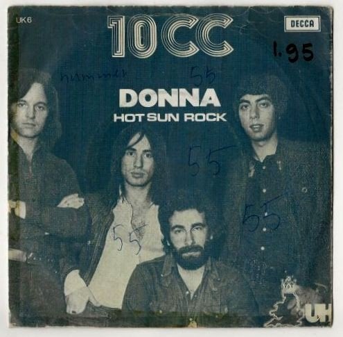 10CC: Donna., Ophalen of Verzenden, Gebruikt, Pop, Single