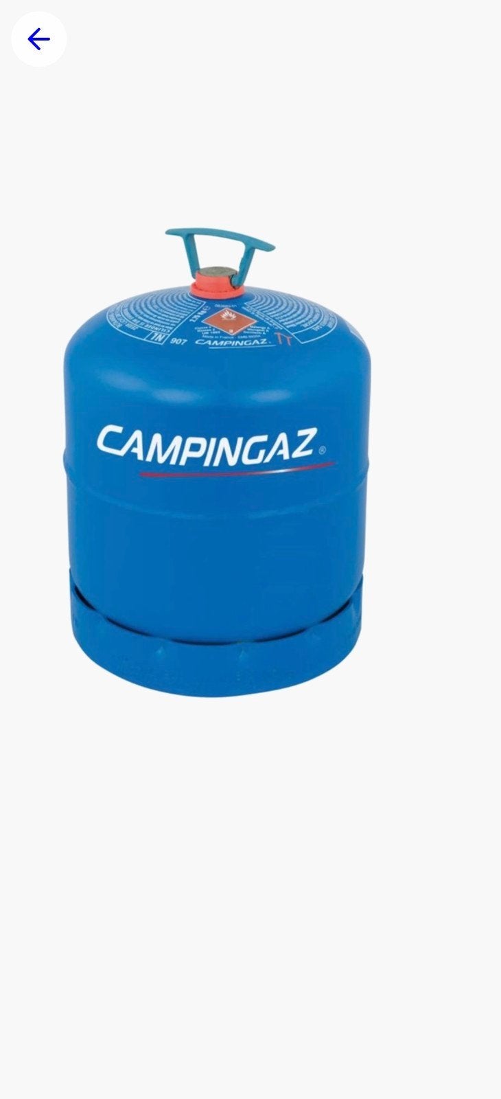 Campingaz 907. 95 % Gevuld, Caravans en Kamperen, Ophalen