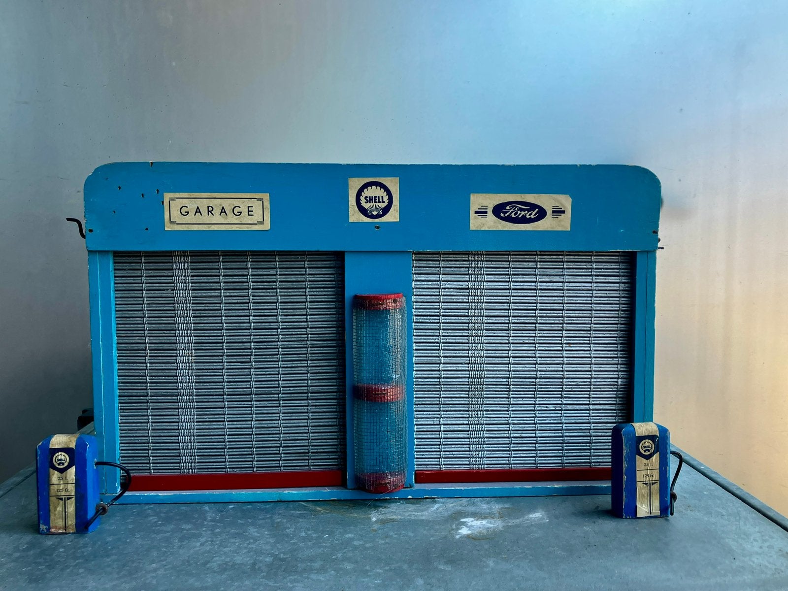 Leuke vintage houten garage, Ophalen of Verzenden, Gebruikt