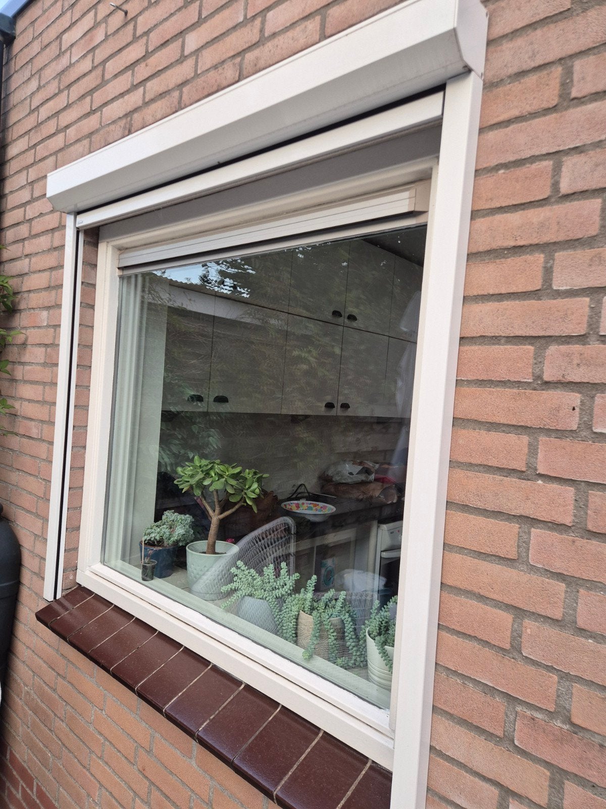 Verano rits Screen V550 Zonwering Elektrisch Somfy, Elektrisch, Ophalen of Verzenden, Zo goed als nieuw, 250 cm tot 450 cm