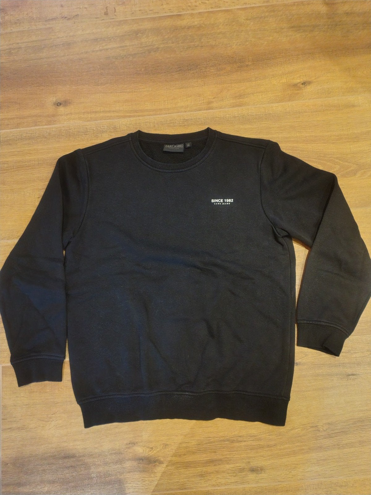 Cars jeans trui maat 14, Ophalen of Verzenden, Zo goed als nieuw, Jongen, Trui of Vest