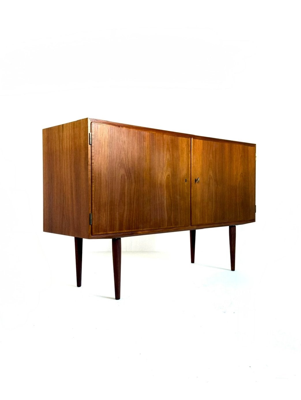Vintage Deens teakhouten sideboard, Poul Hundevad ‘60, Huis en Inrichting, 100 tot 150 cm, Teakhout, Ophalen of Verzenden, Poul Hundevad