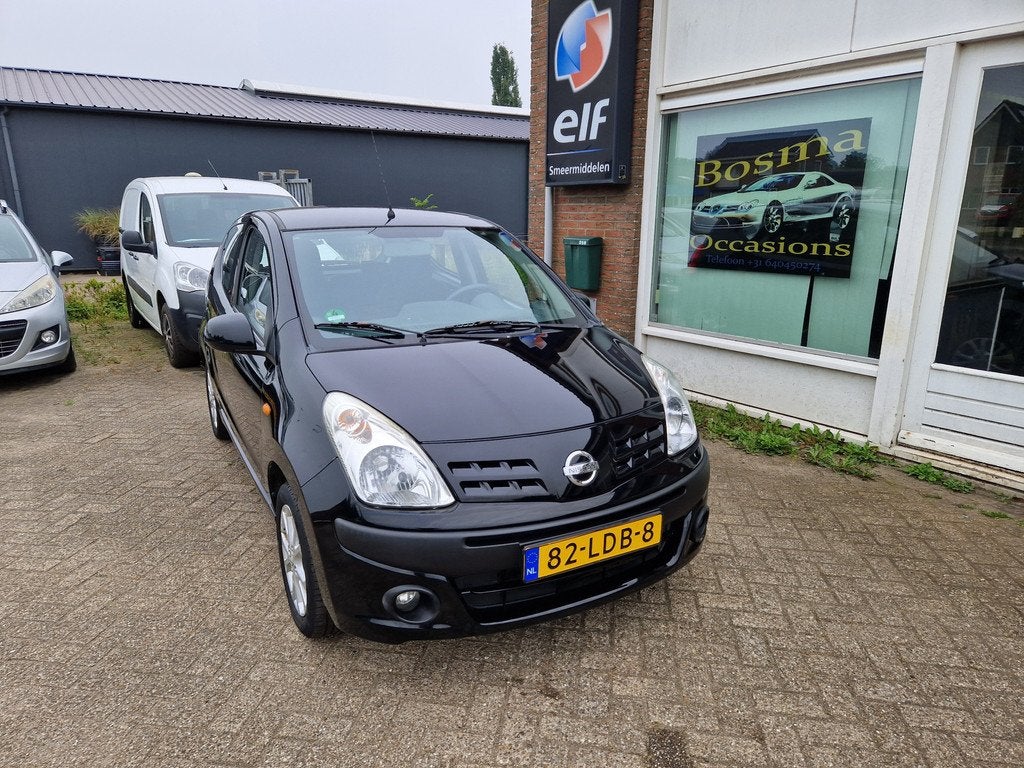 Nissan Pixo 1.0i "Look" 5 Deurs - Airco - Trekhaak - Apk 10-, Auto's, Nissan, Voorwielaandrijving, Euro 5, Stof, Gebruikt