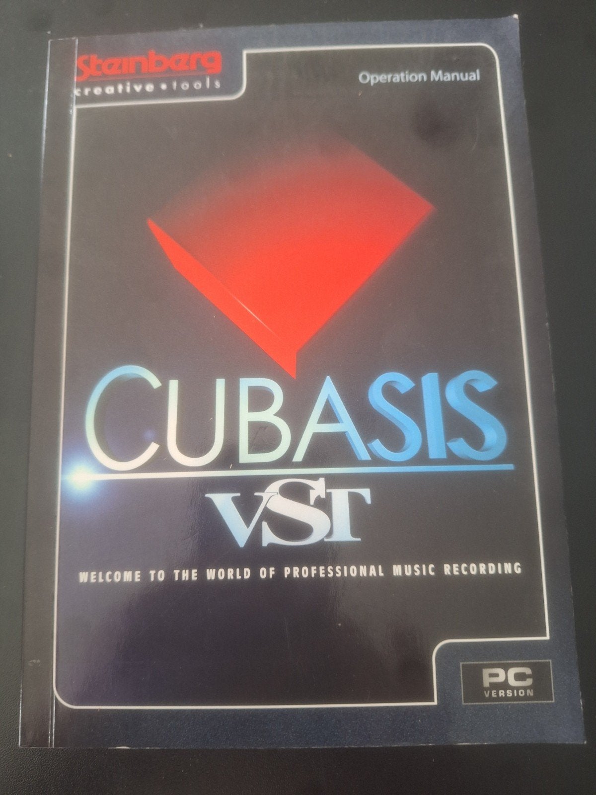 Steinberg Cubasis VST Operation Manual PC Version, Ophalen of Verzenden, Gelezen, Instrument, Steinberg