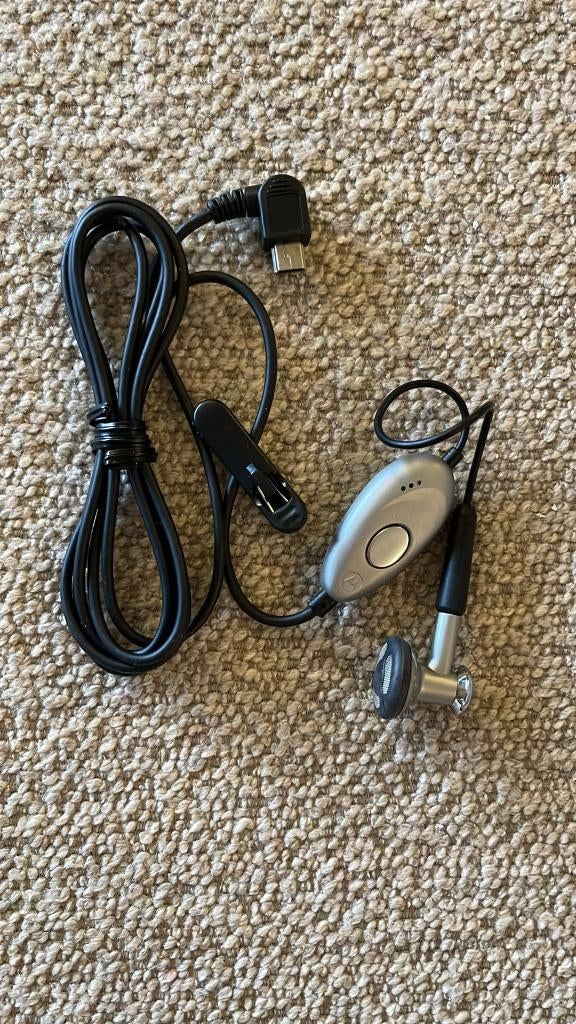 Motorola oortje, Zwart, In gehoorgang (in-ear), Nieuw, Ophalen of Verzenden