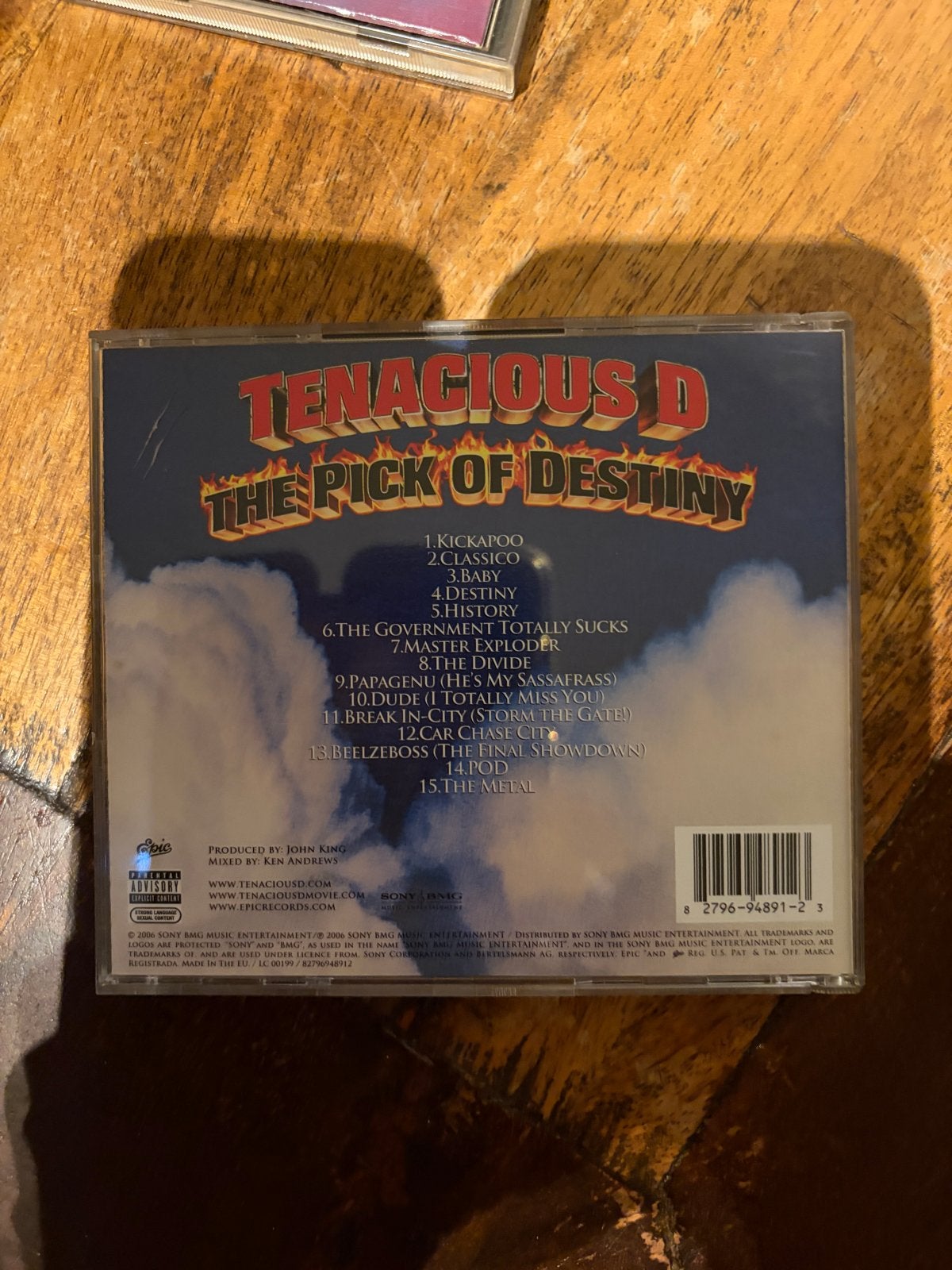 Tenacious D - The Pick of Destiny CD (Limited Edition), Ophalen of Verzenden, Zo goed als nieuw, Soundtrack, Hard Rock