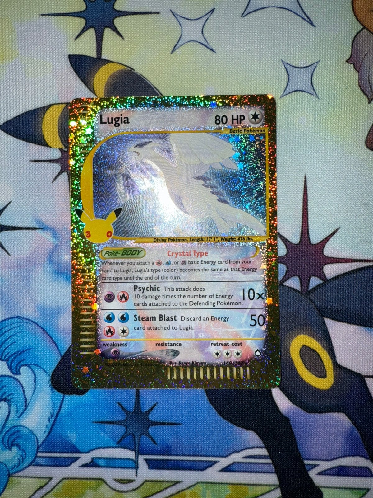 Pokémon 30th Lugia, Ophalen, Zo goed als nieuw, Meerdere kaarten