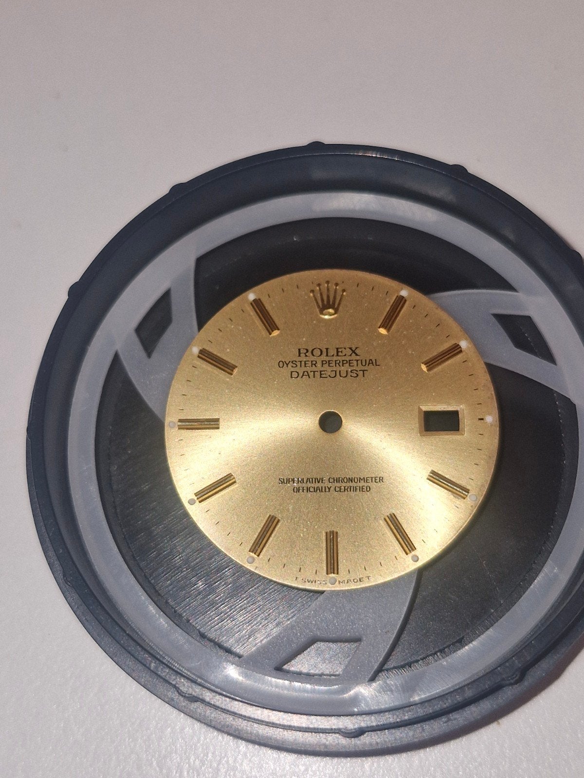 Originele Rolex 16233 Champagne wijzerplaat dial, Overige merken, Staal, Polshorloge, 1960 of later