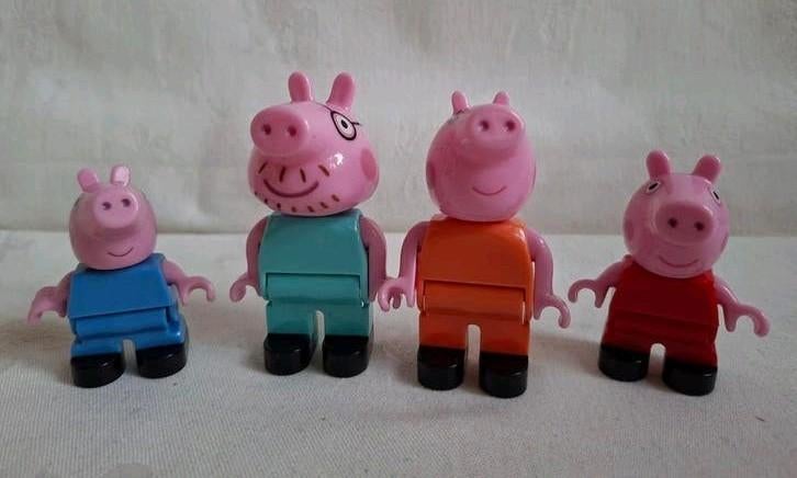 BIG BLOXX  Peppa Pig's Familie, Ophalen of Verzenden, Zo goed als nieuw