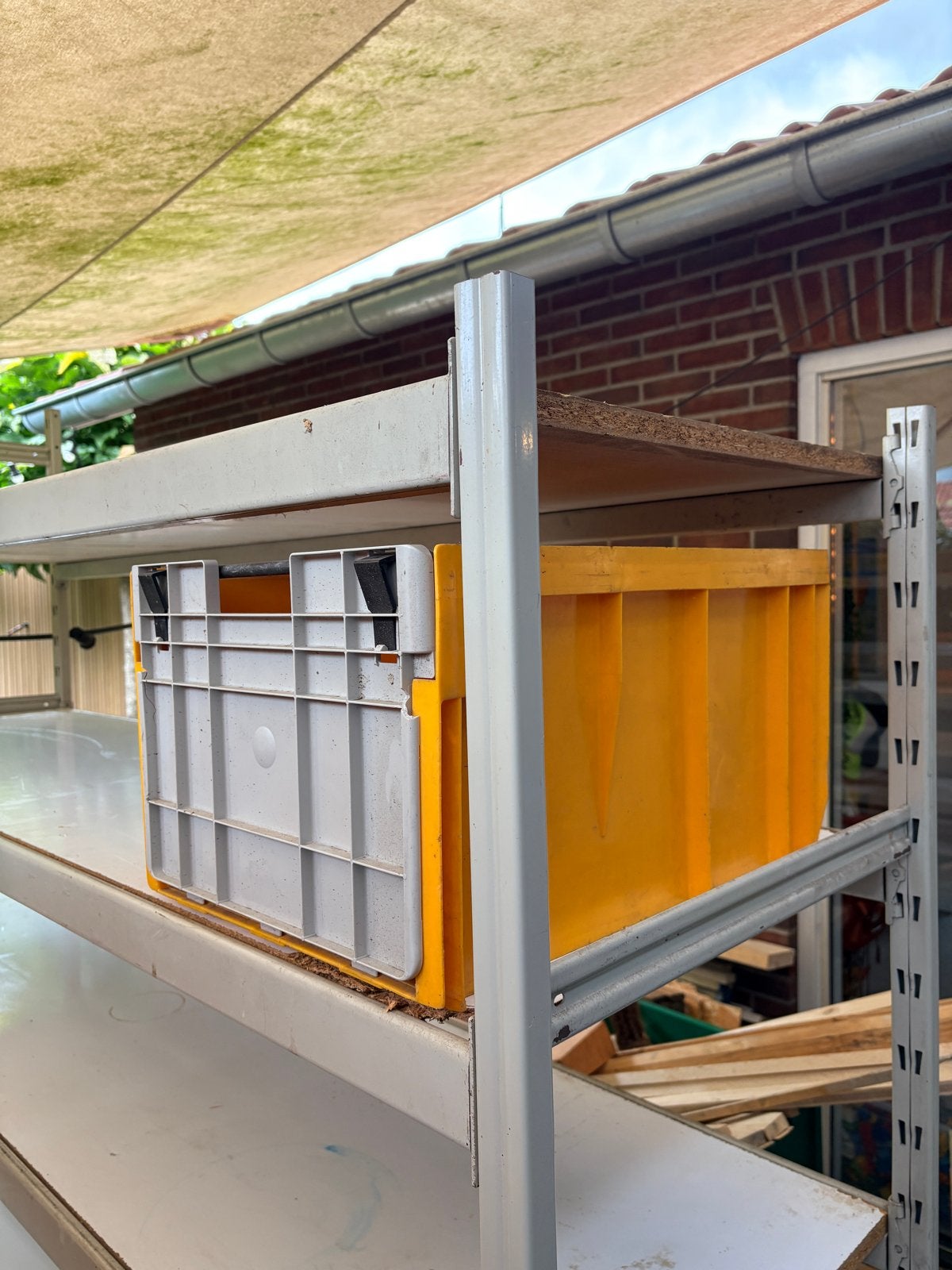 Kratten 50x38x28 met afneembaar front - Stapelbaar als kast, Ophalen, Gebruikt, 50 tot 75 cm, Minder dan 35 cm