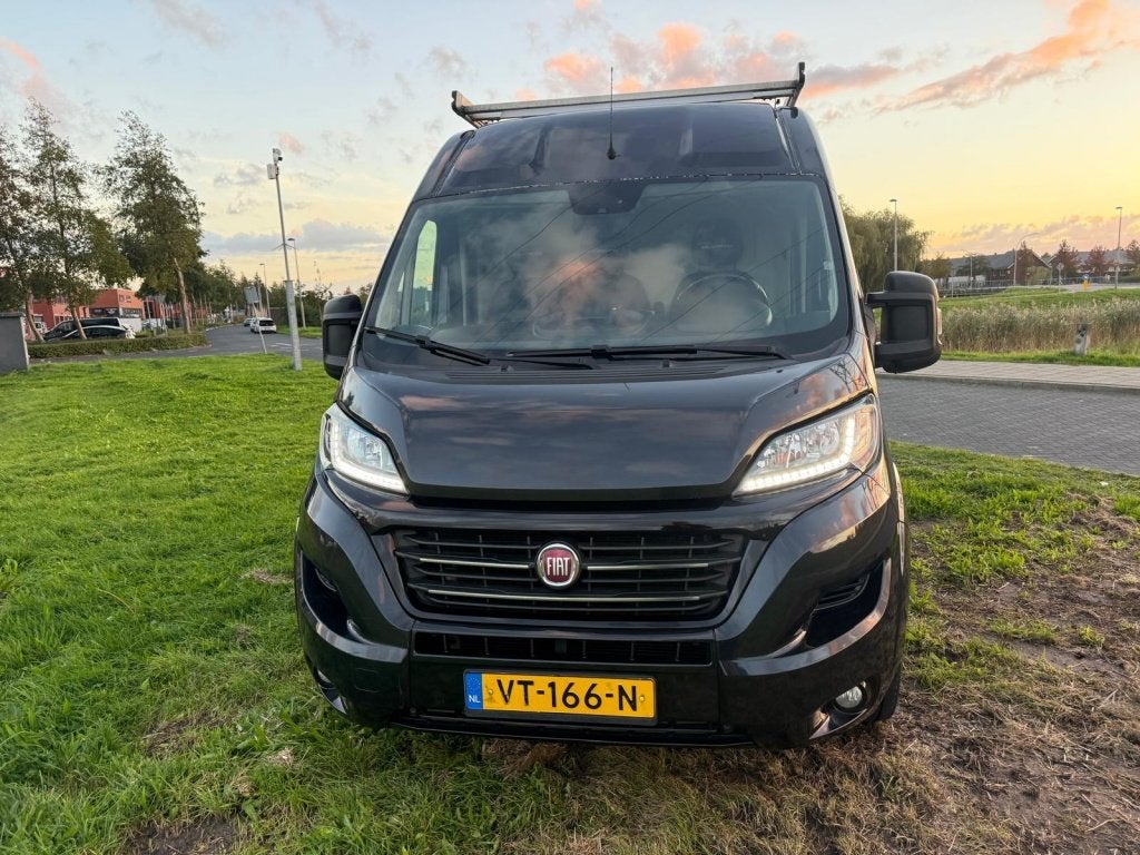 Fiat Ducato 35 3.0 MultiJet L2H2 – Automaat | Extra Luchtv, Auto's, Euro 5, Gebruikt, 4 cilinders, Zwart