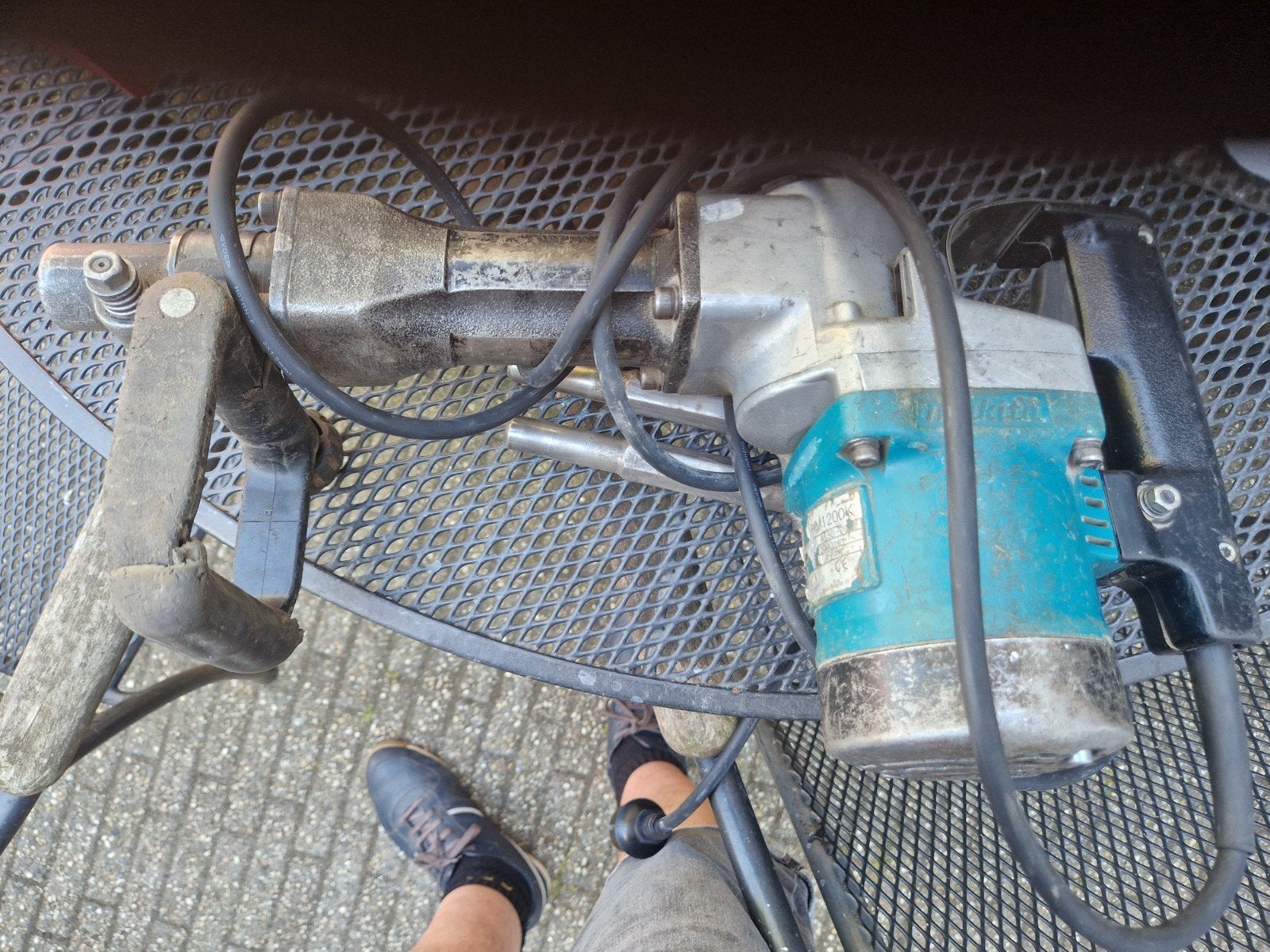Makita HM1200K  Breekhamer met beitels, Ophalen, Gebruikt, 600 watt of meer, Boor- en/of Breekhamer