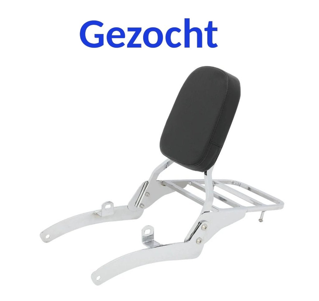 GEZOCHT bagagerek sissybar, Ophalen