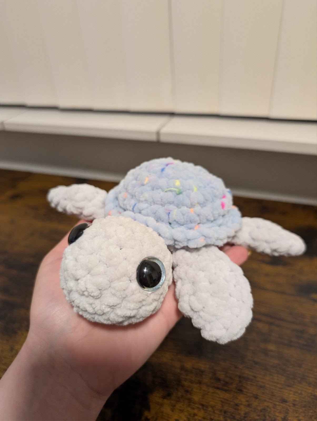 Handgemaakte Schildpad Knuffel - 15cm, Ophalen of Verzenden