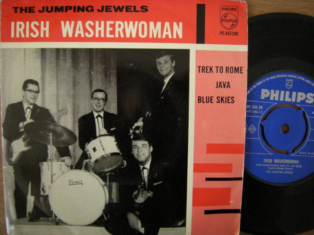 The Jumping Jewels (Irish Washerwoman) ep., Gebruikt, 7 inch, Ophalen of Verzenden, Pop