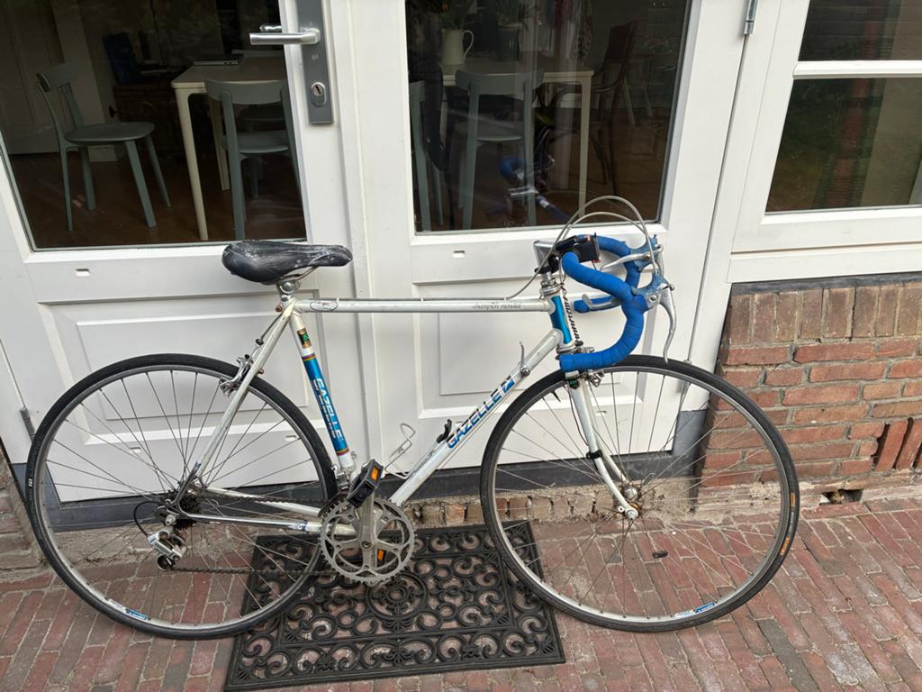Gazelle Champion Mondial Retro Racefiets Shimano, Ophalen, 28 inch, Gebruikt, Velgrem