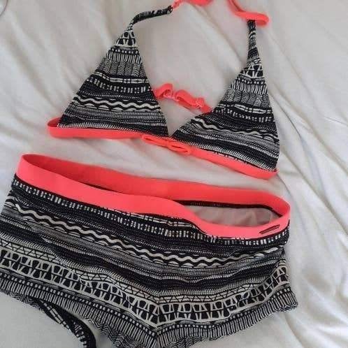 176 bikini protest, Kinderen en Baby's, Kinderkleding | Kinder-zwemkleding, Ophalen, Gebruikt, Bikiniset, Meisje