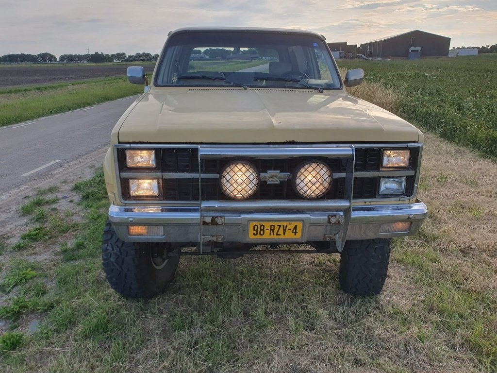 Chevrolet Blazer V8 1982 "MONSTERTRUCK", Automaat, Overige carrosserieën, Beige, Vierwielaandrijving