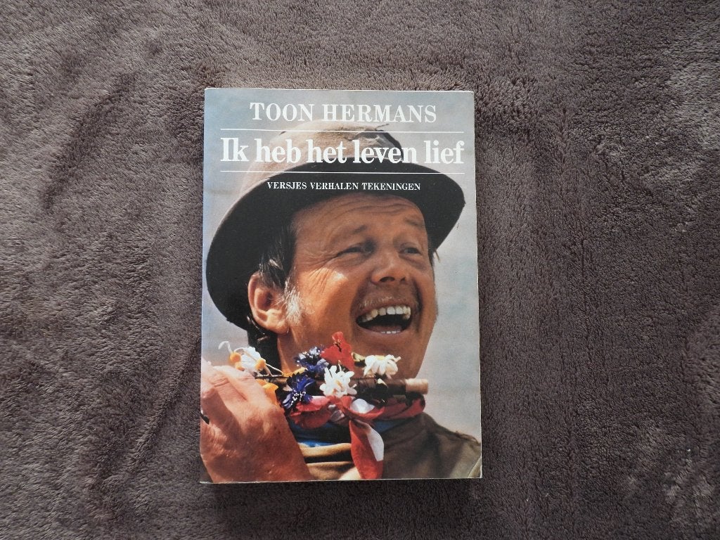 Toon Hermans - Ik heb het leven lief, Boeken, Ophalen of Verzenden, Zo goed als nieuw, Cabaret, Toon Hermans