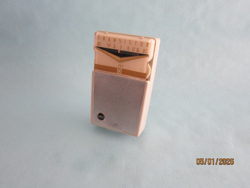Trancel 8 Transistor Radio Model TR80 Made in USA 1960, Ophalen of Verzenden
