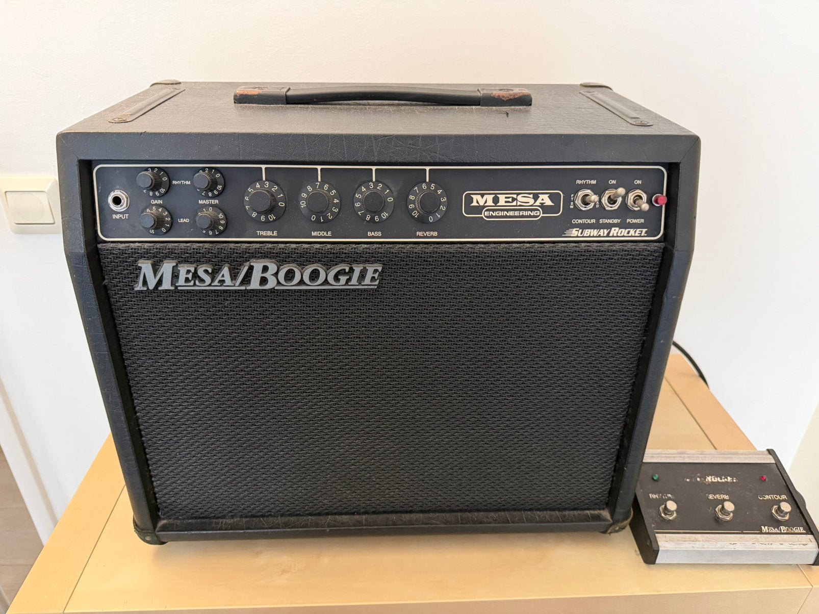 Mesa Boogie Subway Rocket 1x10”, Ophalen, Gebruikt, Gitaar, Minder dan 50 watt