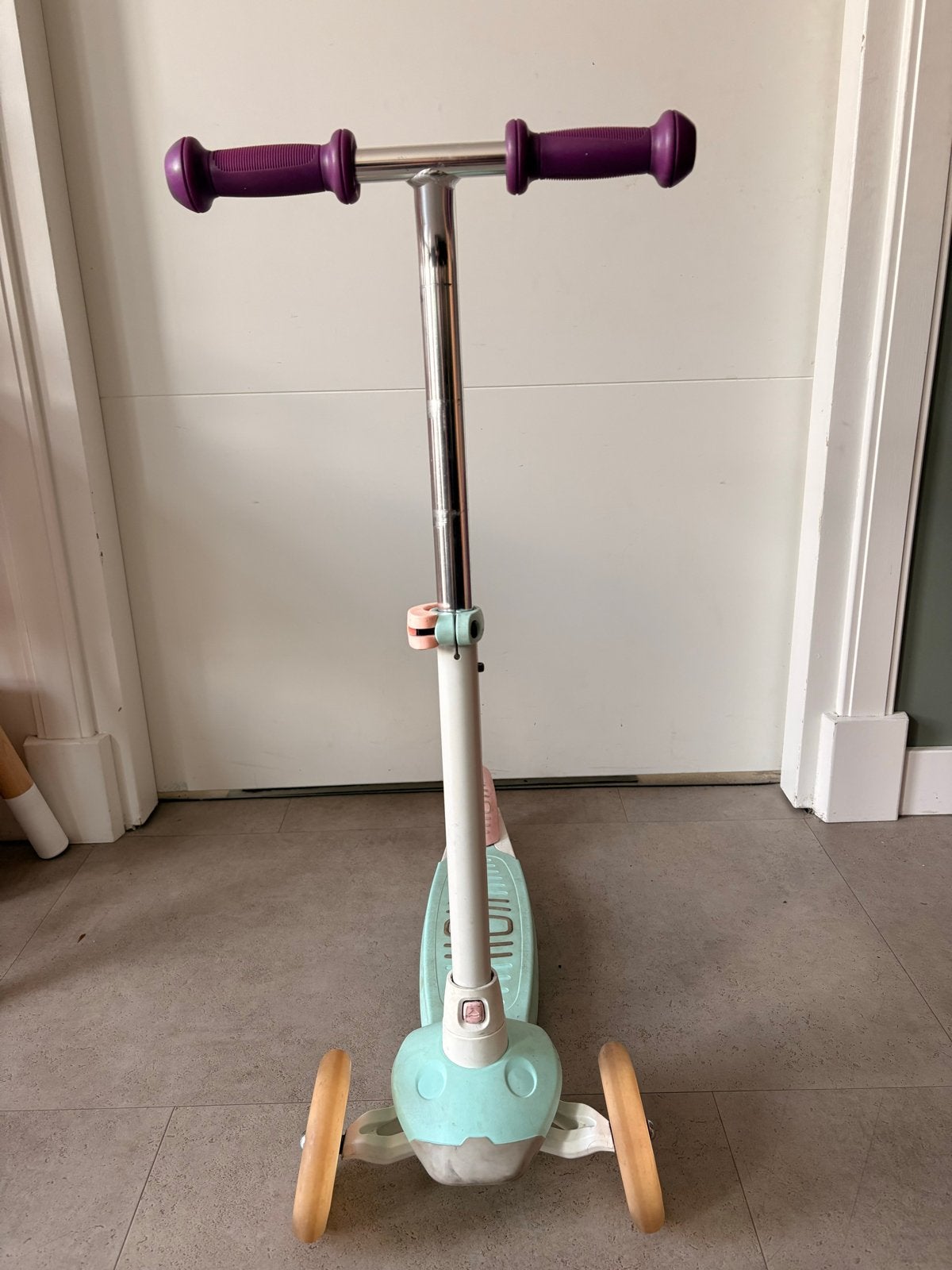 Oxelo 3-wiel step met lichtgevende wieltjes, Ophalen, Gebruikt, Gewone step