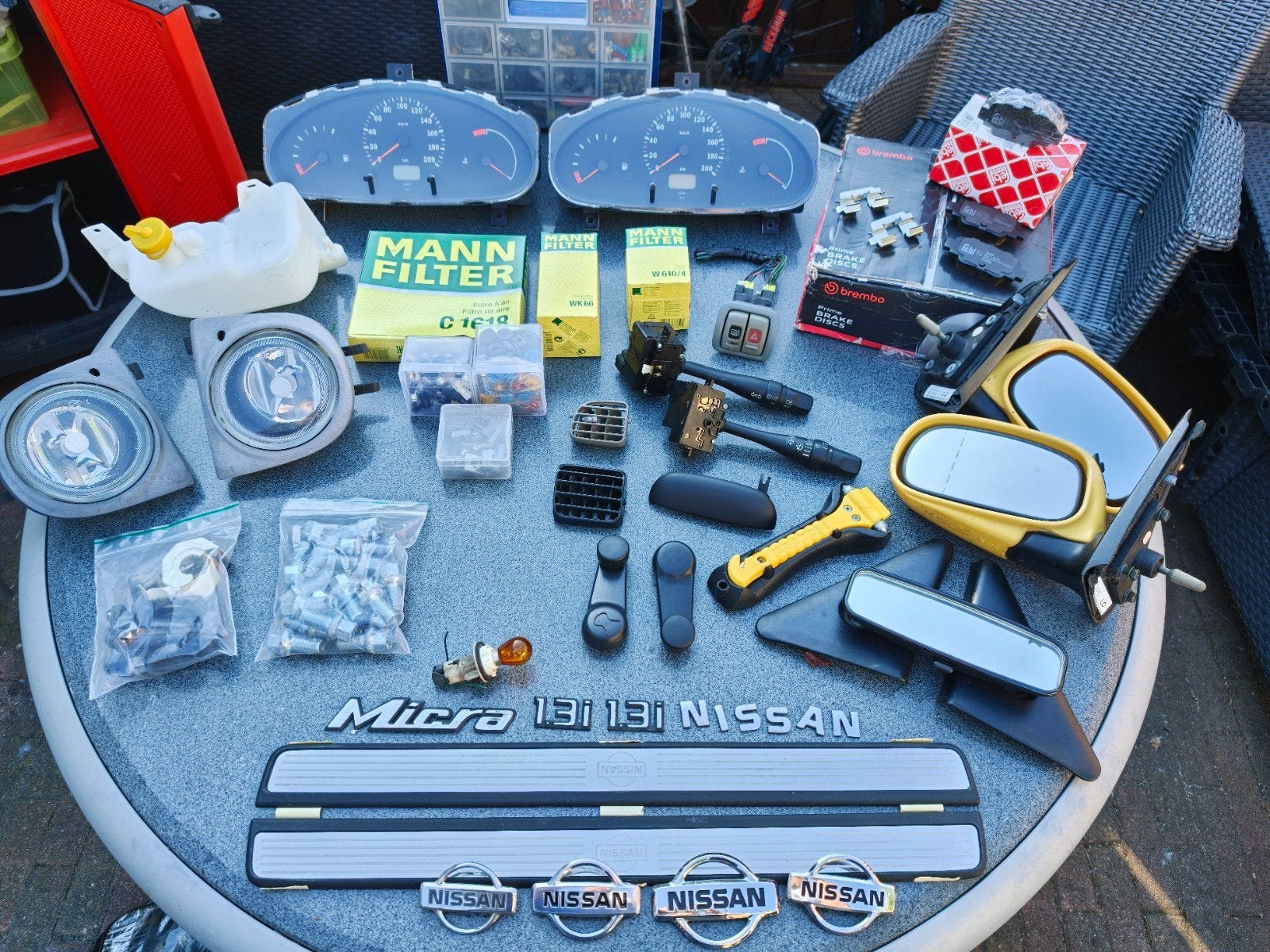 MOET NU WEG!!!Diverse Nissan Micra onderdelen (K11), Verzenden, Gebruikt, Nissan