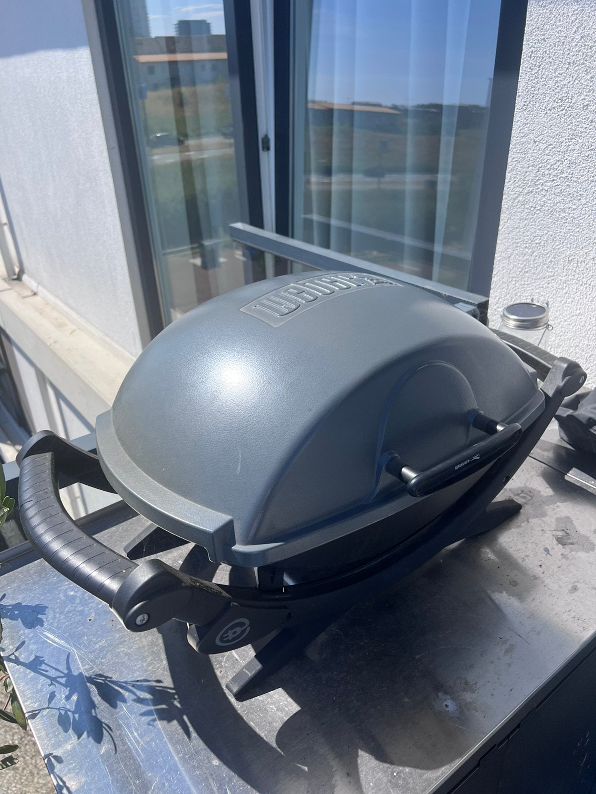 Weber Q240, Tuin en Terras, Elektrische barbecues, Ophalen, Gebruikt