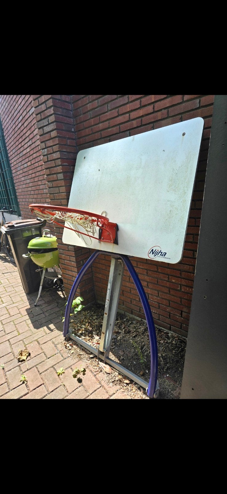 basketbal bord van Nijha, Contacten en Berichten