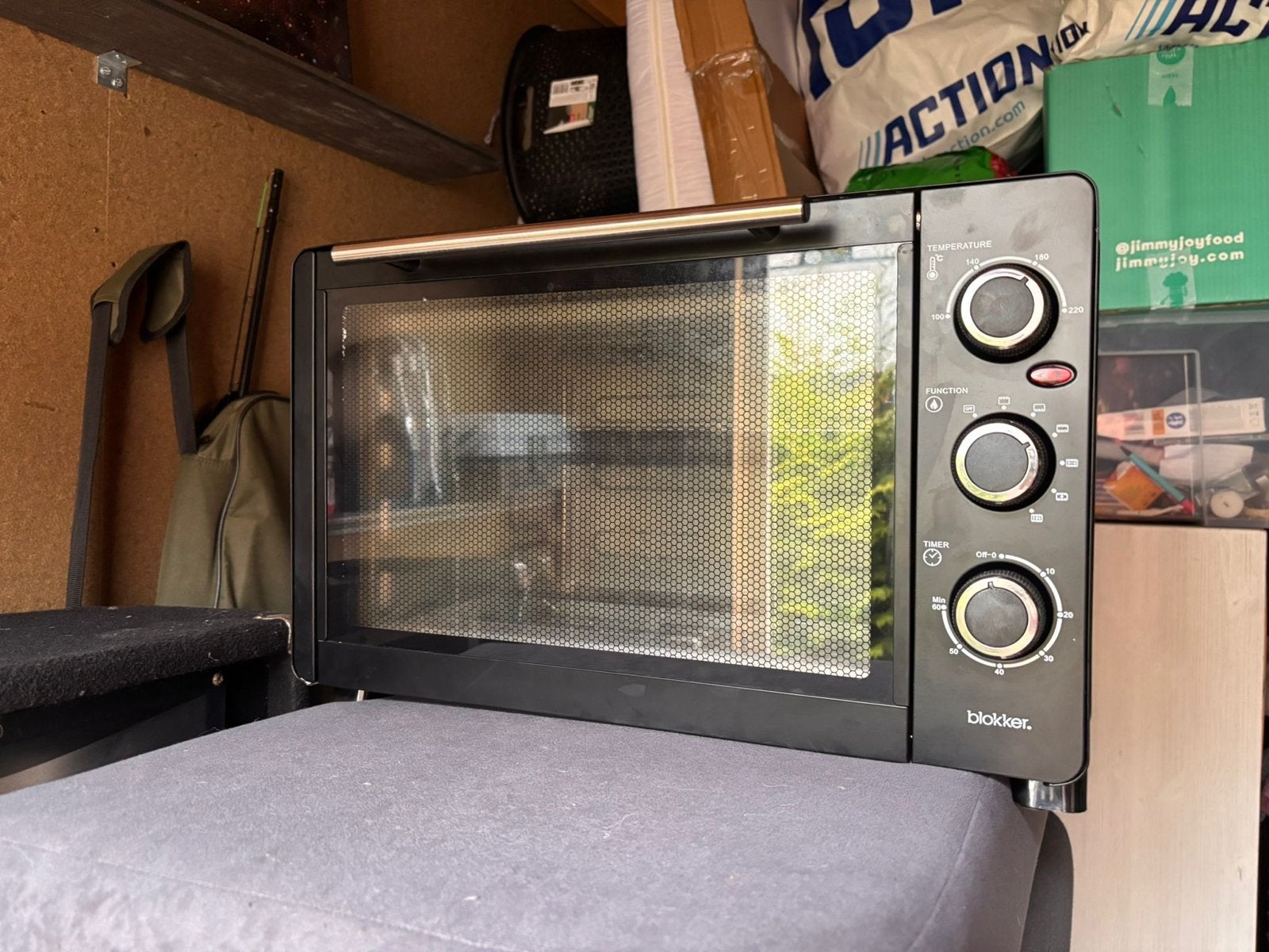 Blokker Mini-oven - Compact en Functioneel, Ophalen, Minder dan 45 cm, Gebruikt, Hete lucht