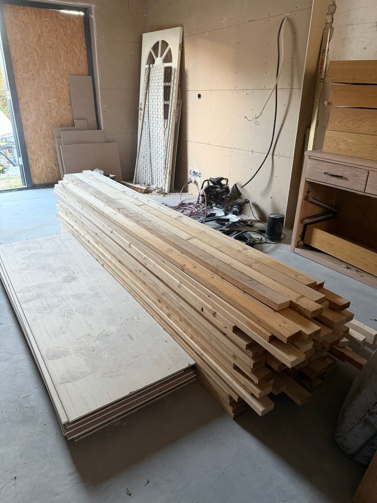 Houten planken en balken - Diverse afmetingen, Doe-het-zelf en Verbouw, Hout en Planken, Ophalen, 25 tot 50 mm, Nieuw, 250 tot 300 cm